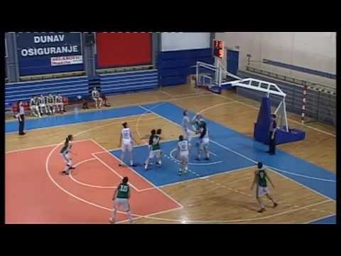 Radivoj Korać - Actavis Academy 72:32 7. kolo ŽKLS 2014-15