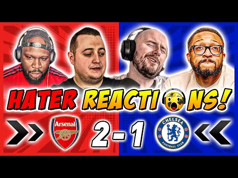 Arsenal's Rivals & Haters RAGING 🤬 Reactions to Arsenal 2-1 Chelsea | Premier League Fan Reactions