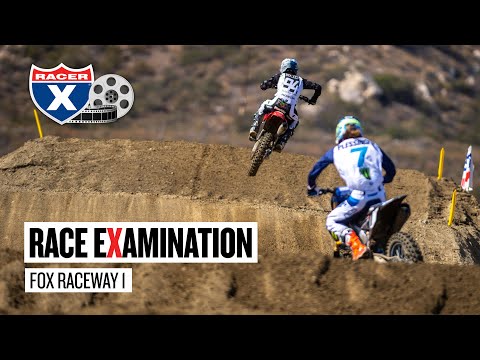 AC's Crash, Roczen & Plessinger Flag Incident, & More | Fox Raceway 1 Race Examination