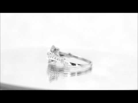 18K WHITE GOLD CUSHION CUT DIAMOND ENGAGEMENT RING BEZEL SET 1.80CTW - KNR INC - 445