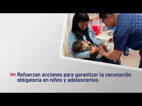 Reunión interinstitucional para reforzar la vacunación obligatoria en niños y adolescentes