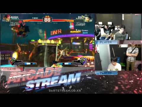 USFIV - Laugh (Evil Ryu/Ryu) vs. Big D (Abel/Makoto) - ArcadeStream *Jun 20, 2014