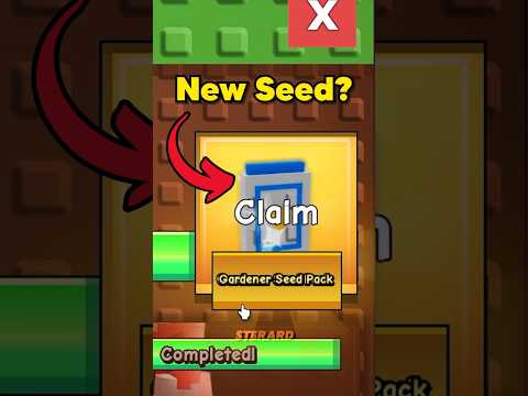 New seed pack #growagarden #roblox