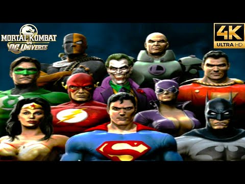 Mortal Kombat vs DC Universe - Full DC Universe Story Mode (4K 60FPS)