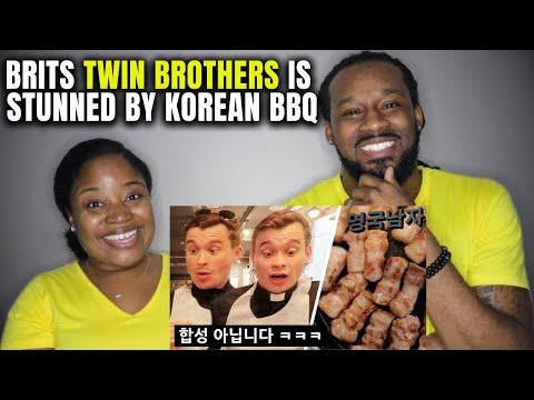 🇰🇷🇬🇧 Americans React "British Priest's Twin brother, British Commando Stunned by REAL Korean BBQ"