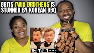 🇰🇷🇬🇧 Americans React "British Priest's Twin brother, British Commando Stunned by REAL Korean BBQ"