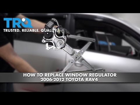 How To Replace Window Regulator 2006-2012 Toyota RAV4