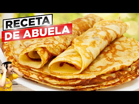 DULCES de ABUELA 😍🥞😱FRIXUELOS CREPS o FILLOAS. SIN HORNO muy FÁCIL Receta RÁPIDA # 777