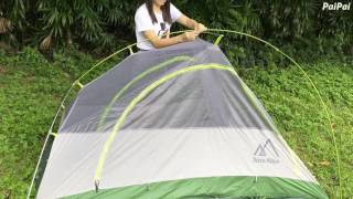 How to set up Terra Hiker camping tent