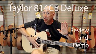 Video thumbnail for Taylor 814CE Deluxe Demo and Review by Russ Bucy Music