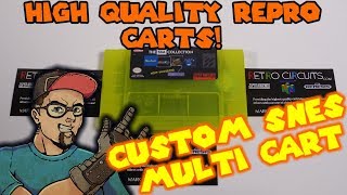 Custom SNES Multi Cartridge From RetroCircuits - The Sim Collection Including Populous