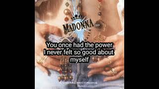 MADONNA- Oh Father (lyric video)