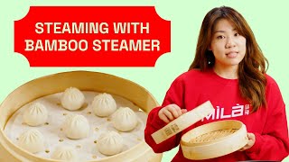 How To Steam Soup Dumplings with a Bamboo Steamer