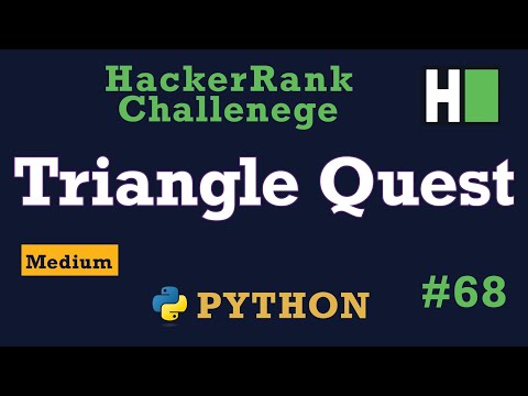 Triangle Quest Hackerrank Solution