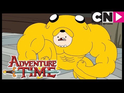 Adventure Time | Jake Tries on the Finn Suit | Cartoon Network
