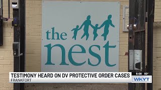 Committee hears testimony on domestic violence protective order cases in Ky. courts