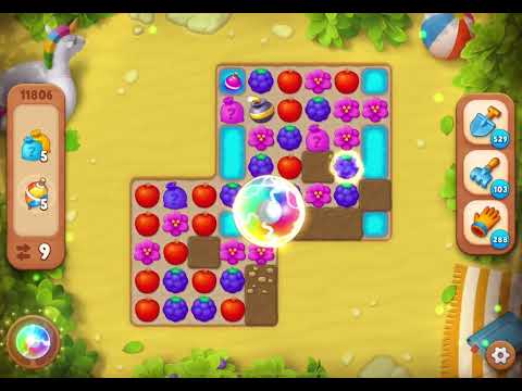 GardenScapes Level 11806 no boosters