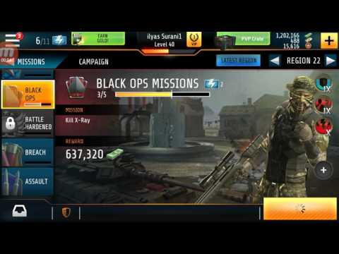 Kill Shot Bravo Region 22:::4 Black OPS Mission Complete