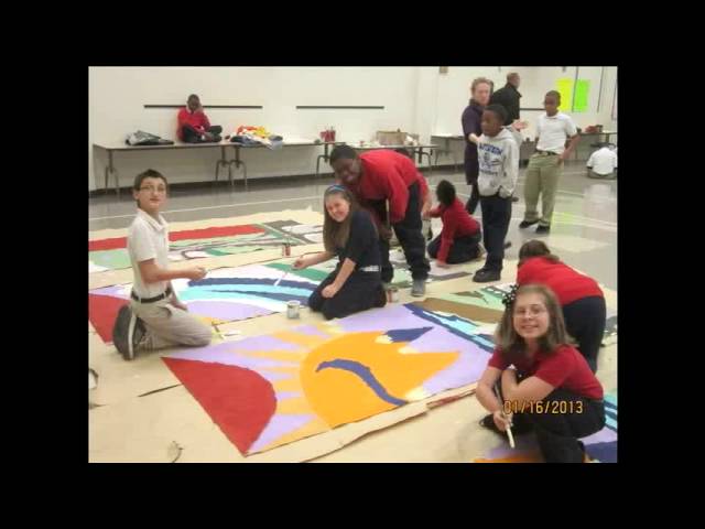 View from the Hill - Children's Peace Mural Project Video Preview