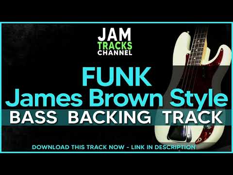 D7 Funk Jam Track for BASS - In the Style of James Brown / The JB's