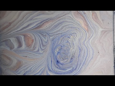 79 A very wrecked ring ~ fluid art ~ acrylic paint pouring ~ paint pouring