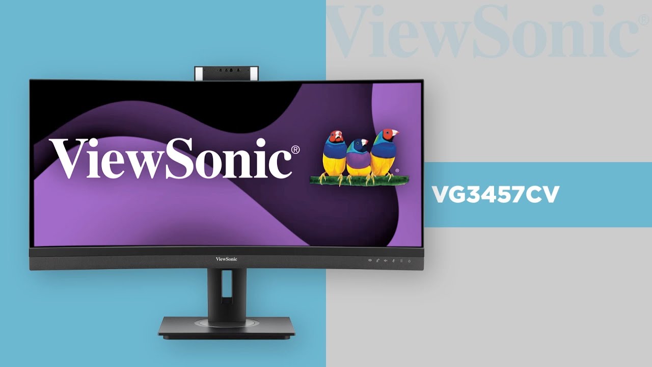 VG3457CV 34" UWQHD Curved Video Conferencing Monitor