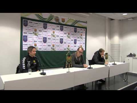 Presskonferens efter GAIS - Syrianska