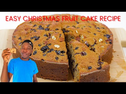 HOW TO BAKE CHRISTMAS FRUIT CAKE | THE PERFECT FRUIT CAKE RECIPE!