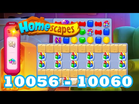 Homescapes Level 10056 - 10060 HD 3 match puzzle game | Gameplay | android | 10057 | 10058 | 10059