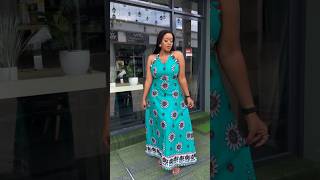A halter khanga max dress style #zamakalefashion #fashion #latestafricaprint #africanclothing #afric
