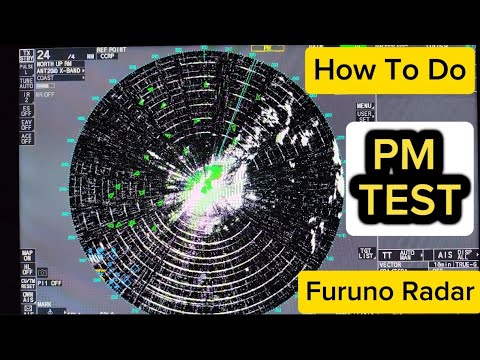 How To Do PM Test on Furuno Radar!