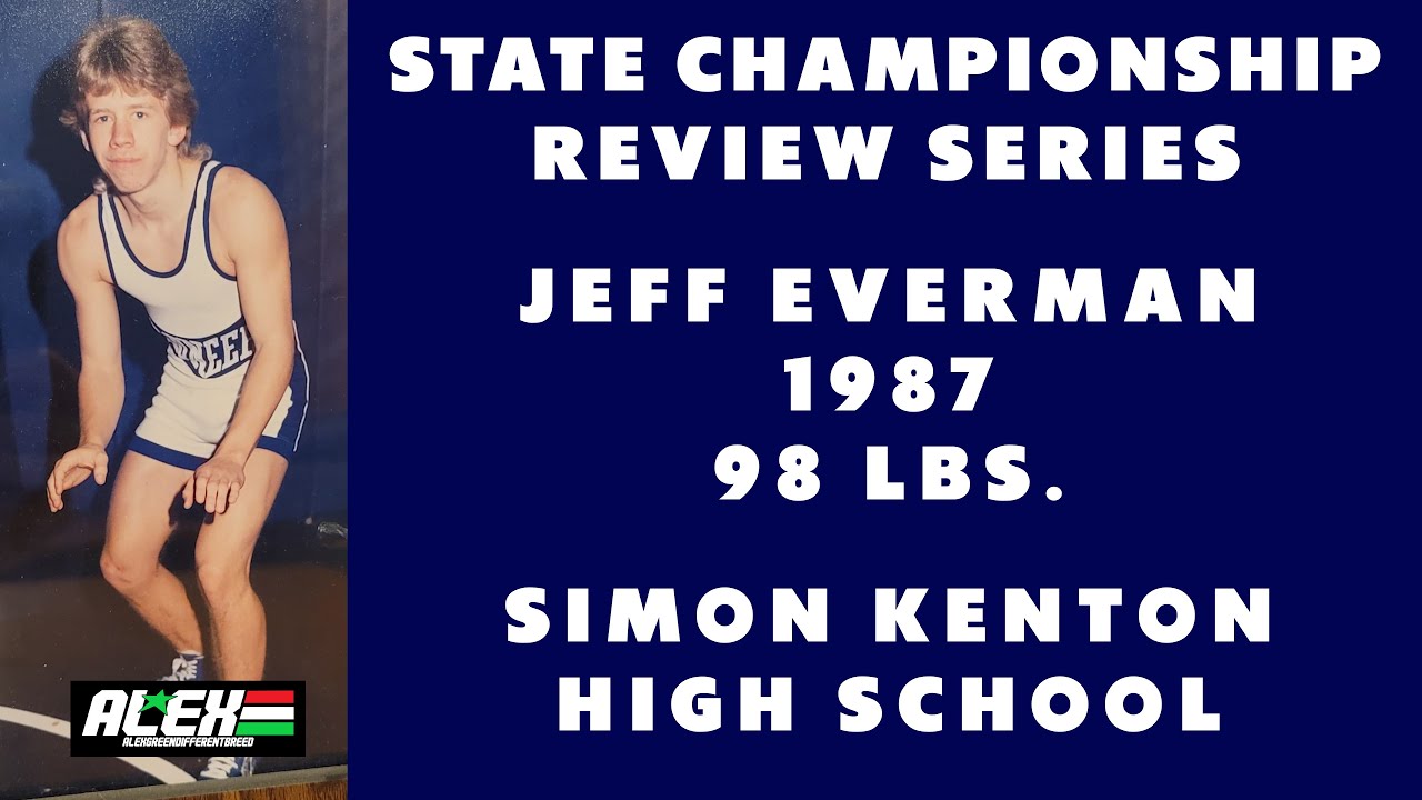 State Wrestling Championship match review w/ Jeff Everman (Simon Kenton; 1987 98 lbs.)