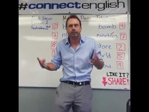 Connect English Pronunciation Telephone, Volume 1 - La Jolla Campus