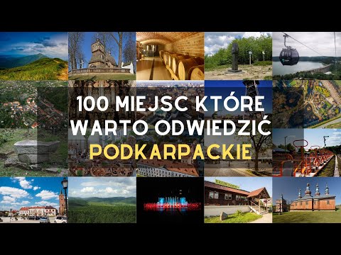 100 miejsc w województwie podkarpackim, które warto zobaczyć 🗺️📍Atrakcje turystyczne Podkarpacia