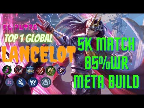 lancelot best build 2023 [ lancelot top 1 global build ] by EL PUTRA -Mobile Legends Gameplay-mlbb
