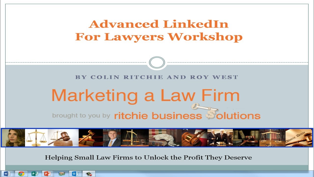 LinkedIn for Lawyers Workshop