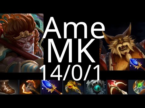 萧瑟 Ame Monkey King vs FV, Mars, Hoodwink, Abaddon, DK - PSG.LGD vs Aster g1 DPC CN dota2