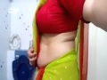 Indian Aunty Showing Boobs