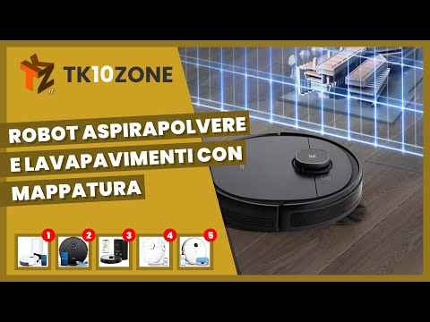 I 5 migliori robot aspirapolvere e lavapavimenti con mappatura