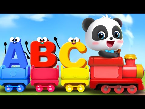 Toot Toot ABC Train | ABC Song | ABC for Kids | Nursery Rhymes & Kids Songs | BabyBus
