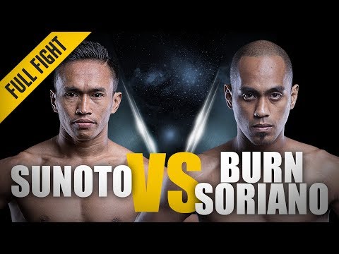 ONE: Full Fight | Sunoto vs. Burn Soriano | The Indonesian Warrior | April 2016