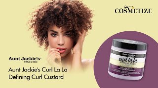 Aunt Jackie's Curl La La Defining Curl Custard - 15oz