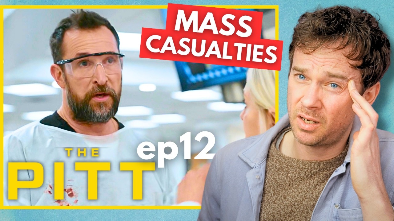 ER Doctor REACTS to THE PITT | Episode 12