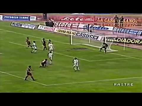Serie A 1996-1997, day 05 Cagliari - Parma 0-1 (Chiesa)