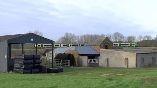 preview picture of video 'West Coast Mainline Near Harlestone 06.03.2012'