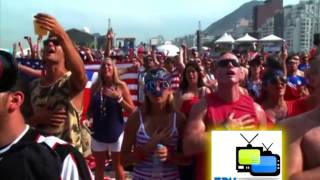 preview picture of video 'Loud, Loyal American Fans Travel to Brazil in Huge Numbers'
