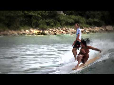 SWATCH GIRLS PRO CHINA 2012 - Shortboard vs. Longboard