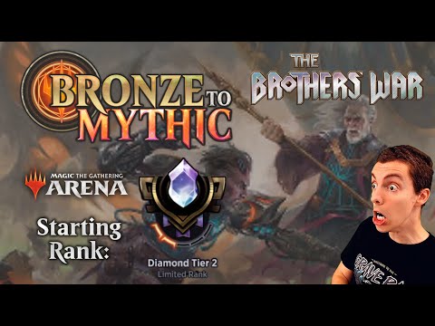 💎 MTG Arena: Bronze To Mythic: Episode 24 - Starting Rank: Diamond 2 (The Brothers' War Limited)