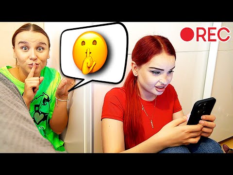 Schwester HEIMLICH im Zimmer  beobachten ! 🏡😂 (Sorry Egg) - Celina