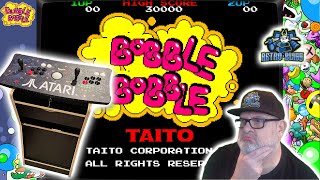 Bubble Bobble Premier! Watch Gameplay on an Atari Dual Fight Stick!